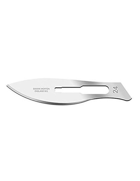 Swann-Morton Lame bisturi surgical blades n 24 100 pz