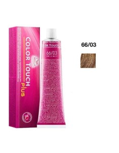 Wella Color Touch Plus 66/03 Biondo Scuro Intenso Naturale Dorato 60 ml