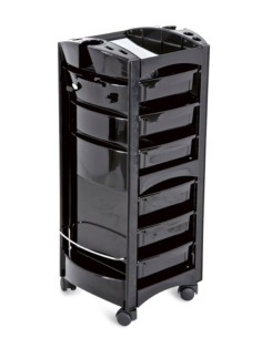 AGV Group Carrello parrucchiere nero friend