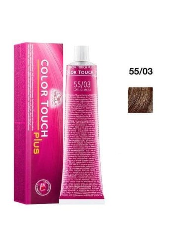 55/03 Castano Chiaro Intenso Naturale Dorato Wella Color Touch Plus Senza Ammoniaca 60 ml