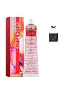 3/0 Castano Scuro Wella Color Touch Pure Naturals Senza Ammoniaca 60 ml