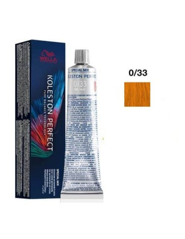 0/33 Wella Koleston Perfect Me + Special Mix 60 ml Dorato Intenso