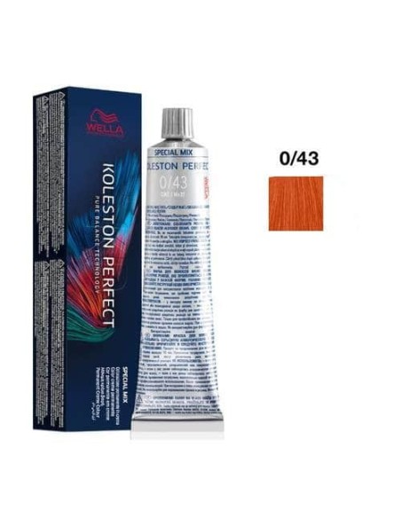 0/43 Wella Koleston Perfect Me + Special Mix 60 ml Rame Dorato