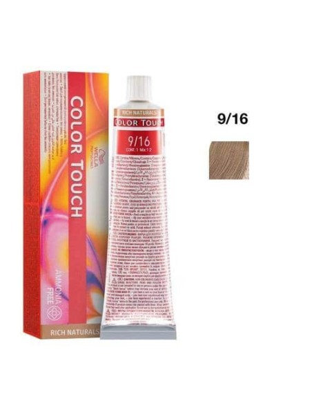 Wella Color Touch 9/16 Biondo Chiarissimo Cenere Violetto 60 ml