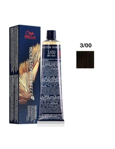 3/00 Castano Scuro Naturale Wella Koleston Perfect Me + Pure Naturals 60 ml