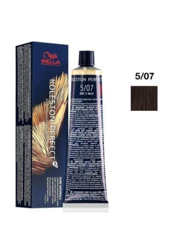 5/07 Castano Chiaro Naturale Sabbia Wella Koleston Perfect Me + Pure Naturals 60 ml