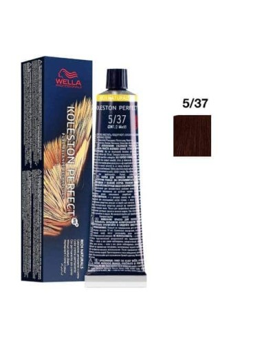 5/37 Castano Chiaro Dorato Sabbia Wella Koleston Perfect Me+ Rich Naturals 60 ml