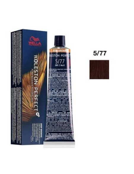 5/77 Castano Chiaro Sabbia Intenso Wella Koleston Perfect Me + Deep Browns 60 ml
