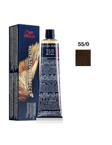 55/0 Castano Chiaro Intenso Wella Koleston Perfect Me + Pure Naturals 60 ml