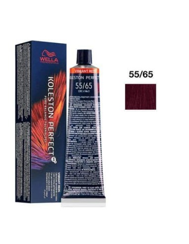 55/65 Castano Chiaro Intenso Violetto Mogano Wella Koleston Perfect Me + Vibrant Reds 60 ml