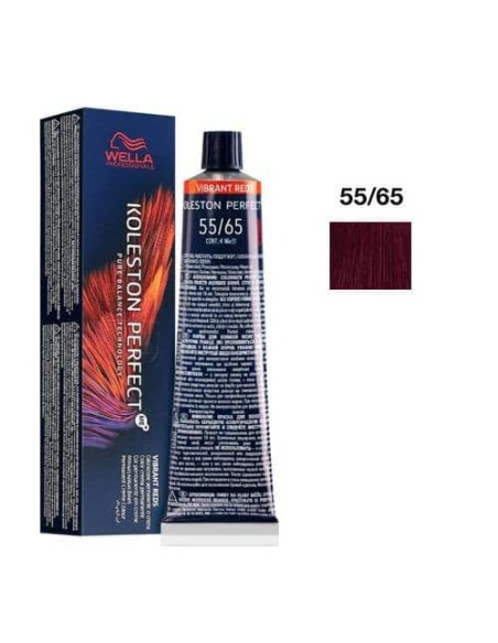55/65 Castano Chiaro Intenso Violetto Mogano Wella Koleston Perfect Me + Vibrant Reds 60 ml