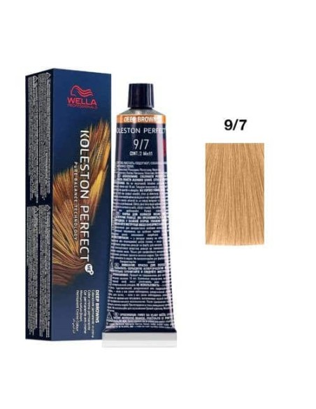 Wella Koleston Perfect Me+ 9/7 Biondo Chiarissimo Sabbia 60 ml