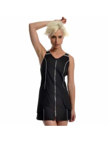 Labor Pro Casacca Donna dama col.nero con cordino bianco