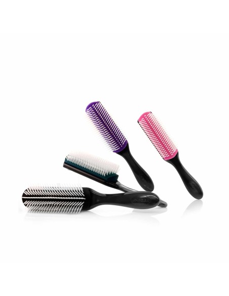 Labor Spazzola tipo denman 9 file con cuscino in silicone c658