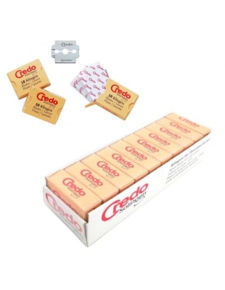 Credo Solingen Lame tagliacalli credo originali acciaio inox 100 pz