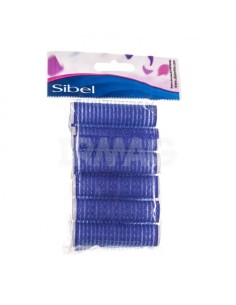 Sibel Bigodino velcro X12 blu 15 mm