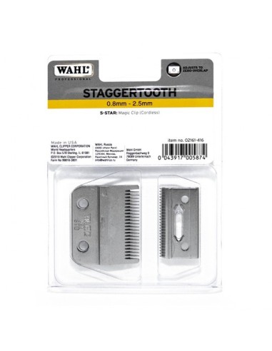 Wahl Lama testina di ricambio staggertooth per magic clip cordless