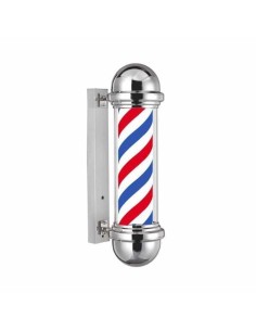Morocutti Barber Pole Insegna Luminosa barbiere rotante vintage piccola