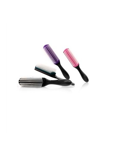 Labor Spazzola tipo denman 7 file con cuscino in silicone c657
