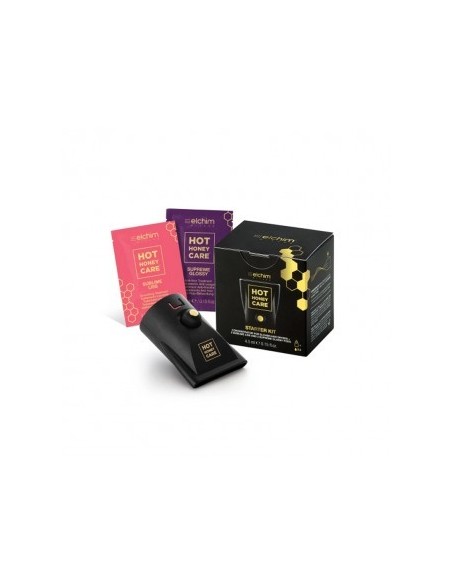 Elchim Starter Kit beccuccio per cialde + 2 cialde liscianti e 2 cialde anticrespo