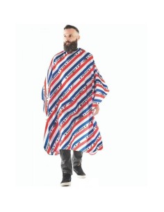 Xanitalia Pro The Barber Mantella da taglio con 6 bottoni long island 140 x 160 cm