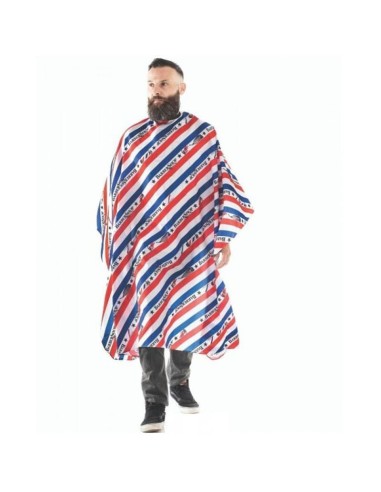 Xanitalia Pro The Barber Mantella da taglio con 6 bottoni long island 140 x 160 cm