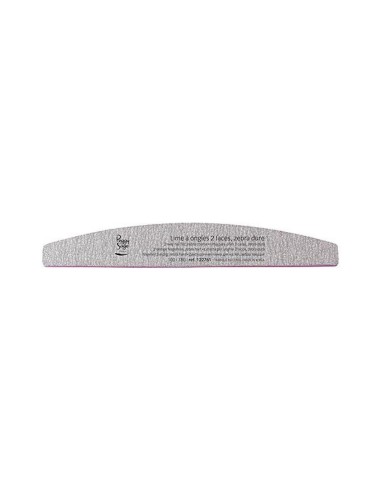 Peggy Sage Lima singola per unghie doppia faccia lavabile zebra mezzaluna 100/180