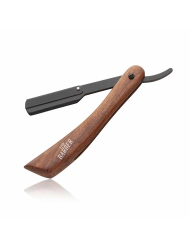 Xanitalia Pro The Barber Rasoio professionale wood apache a mezza lama