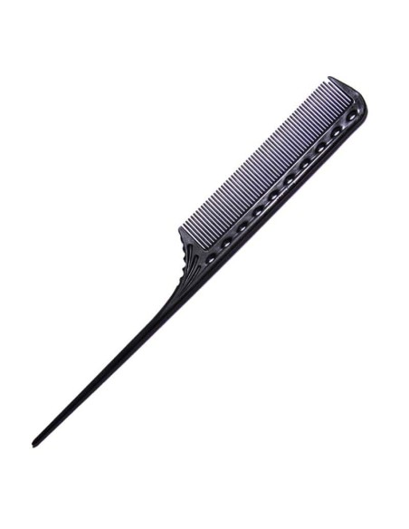 Y.S. Park Pettine a coda di plastica YS-101 carbon black 216 mm
