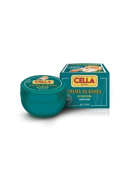 Cella Milano Crema da barba aloe vera bio 150 ml