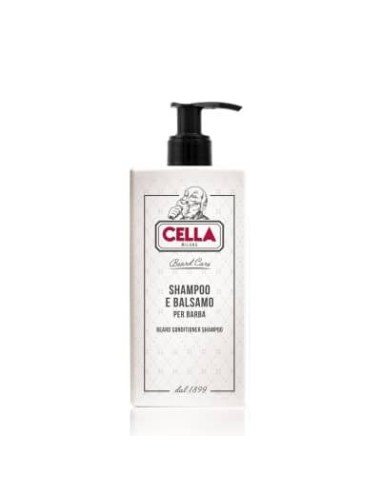 Cella Shampoo e balsamo per barba 200 ml
