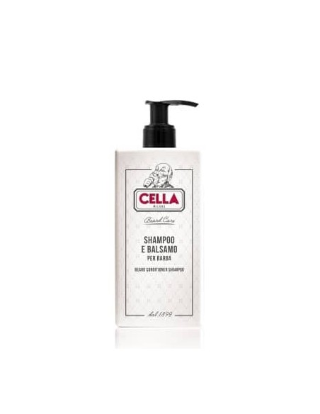 Cella Shampoo e balsamo per barba 200 ml