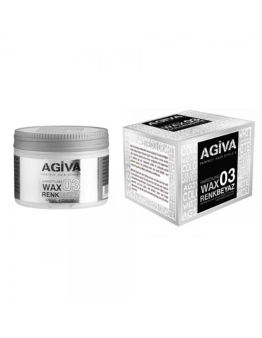 Agiva Color Wax 03 - Bianco - 120 g