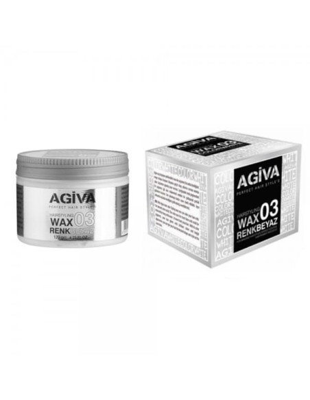 Agiva Color Wax 03 - Bianco - 120 g