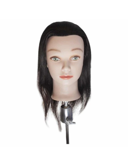 Kepro Testa Studio Lunghezza 35 cm capelli 100% umani