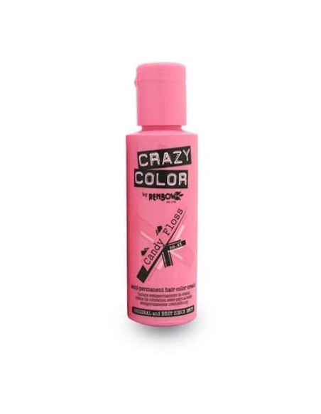 Crazy Color Crema colorante vegetale per capelli, candy floss - 100 ml