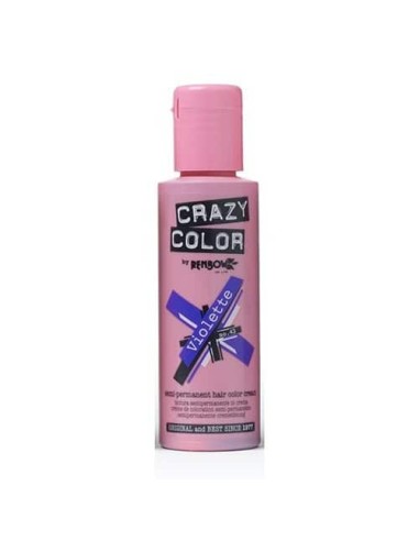 Crazy Color Crema colorante vegetale per capelli, violette - 100 ml