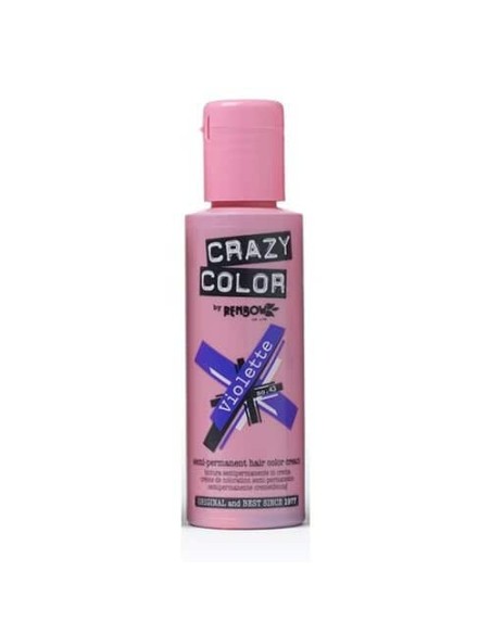 Crazy Color Crema colorante vegetale per capelli, violette - 100 ml
