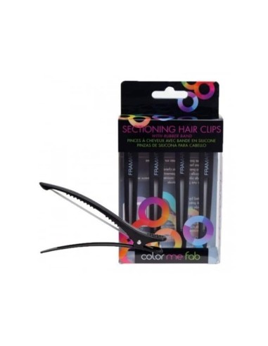 Framar Super Sectioners Clips Nero 4 pz