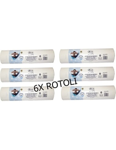 Ro.ial Rotolo Lenzuolino Medico per lettino H60 6 pz