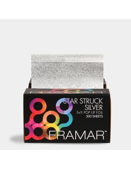Framar Star Struck Silver Pop up foil 5x12 500 fogli