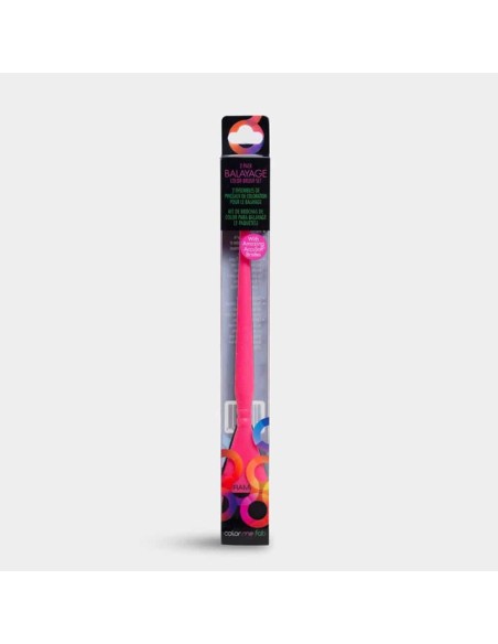 Framar Detail Brush Set nero/rosa 2 pz