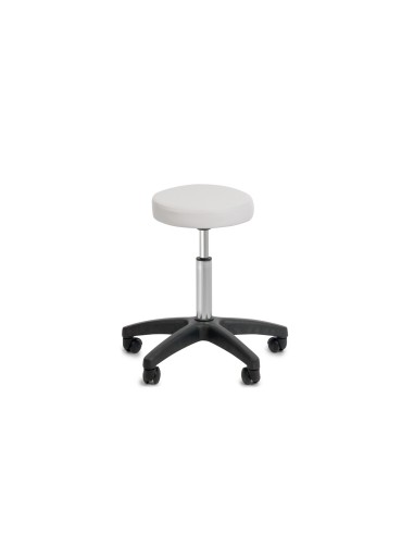 Labor Pro Sgabello beauty con pompa a gas bianco