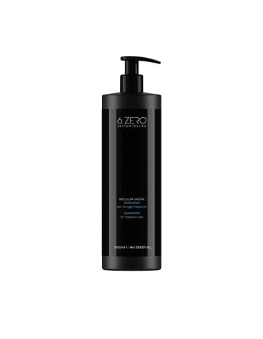 6.ZERO Regular Salon Shampoo per lavaggi frequenti 1000 ml