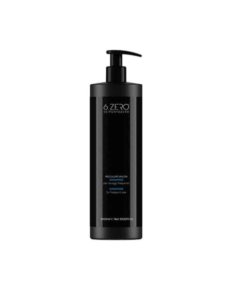 6.ZERO Regular Salon Shampoo per lavaggi frequenti 1000 ml