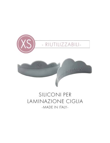 Kalentin Pads in Silicone riutilizzabili XS - 8 pz (4 paia) LASH0066