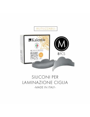 Kalentin Pads in Silicone riutilizzabili m - 8 pz (4 paia) LASH0068