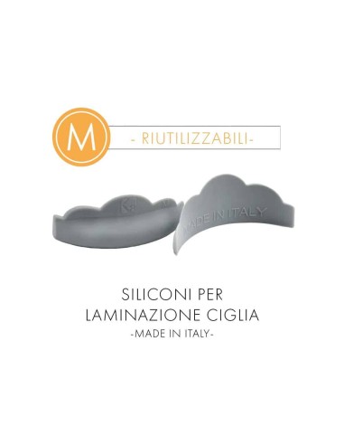 Kalentin Pads in Silicone riutilizzabili m - 8 pz (4 paia) LASH0068