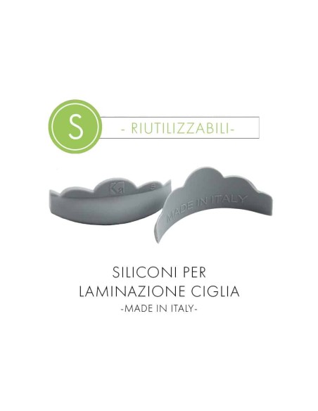 Kalentin Pads in Silicone riutilizzabili s - 8 pz (4 paia) LASH0067