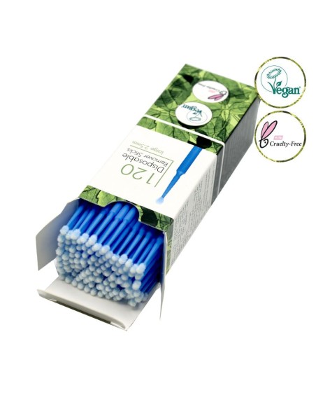 Kalentin Micropennelli Vegani Monouso 2.5 mm 120 pz EX000057